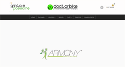 Desktop Screenshot of doctorbike.it