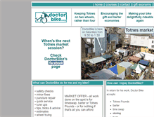 Tablet Screenshot of doctorbike.org